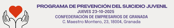 PROGRAMA DE PREVENCIÓN DEL SUICIDIO JUVENIL. Conferencia destinada a jóvenes
